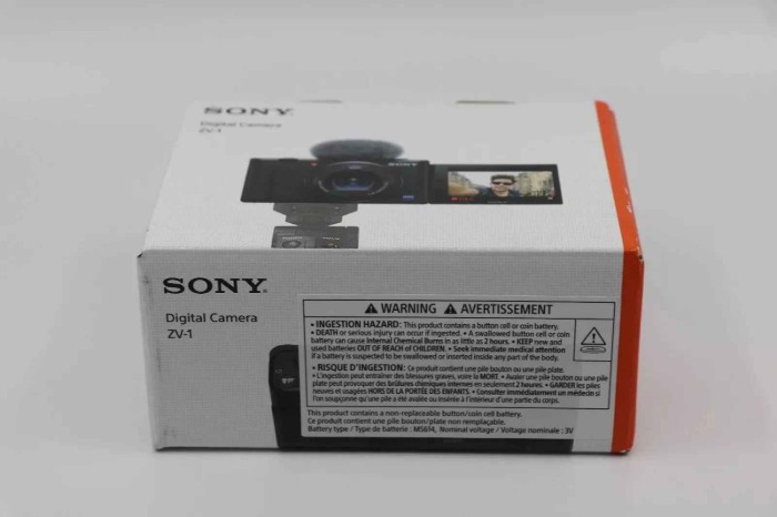 Picture of Sony ZV-1 20.1MP Compact Digital Camera for Content Creators and Vloggers - Black